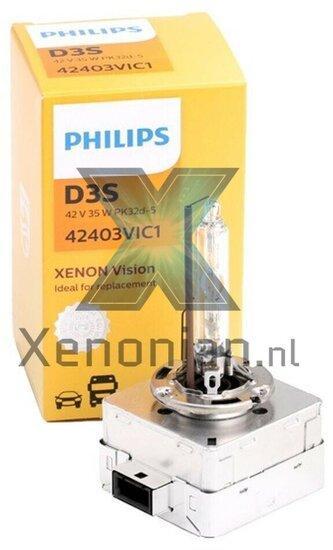 Philips D3S Vision 42403VIC1 xenonlamp, Auto-onderdelen, Verlichting, Verzenden