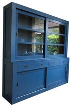 Buffetkast blauw Hasselt 220cm, Ophalen of Verzenden, Nieuw