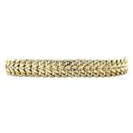 Gouden vintage gourmet armband 14 krt, Sieraden, Tassen en Uiterlijk, Armbanden, Ophalen of Verzenden, Nieuw