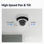 4MP 4X Zoom AI PTZ IP Camera Security POE, Audio, Tv en Foto, Videobewaking, Nieuw