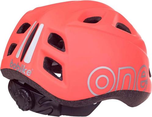 Bobike One Plus helm - Maat XS - Fierce Flamingo, Fietsen en Brommers, Fietsaccessoires | Fietshelmen, Zo goed als nieuw, Ophalen of Verzenden
