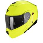 Scorpion Exo-930 Evo Solid Fluo Geel Systeemhelm, Motoren, Systeemhelm, Verzenden, XXL, Nieuw met kaartje