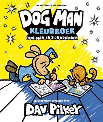 Boek: Dog Man - Dog Man kleurboek - (als nieuw) beschikbaar voor biedingen