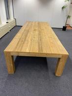 Tweedehands complete tuinset / vergadertafel van, Huis en Inrichting, Ophalen of Verzenden, Gebruikt, Hout