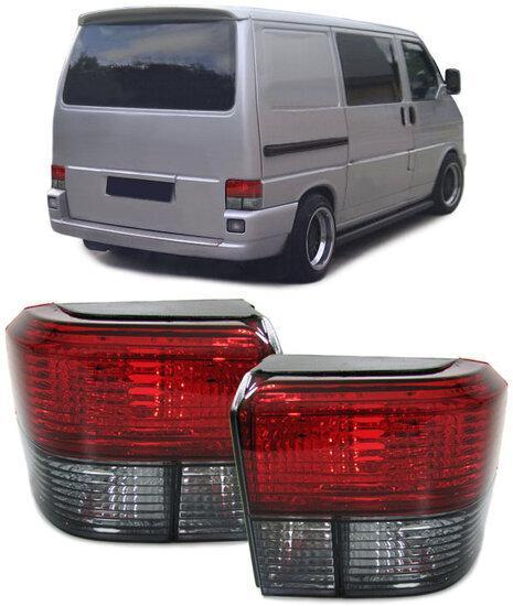 Rood/Smoke Achterlichten Transporter T4 1990-2003 CS085, Auto-onderdelen, Verlichting, Nieuw, Volkswagen
