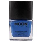 Moon Glow Glow in the Dark Nail Polish Blue 14ml, Verzenden, Nieuw