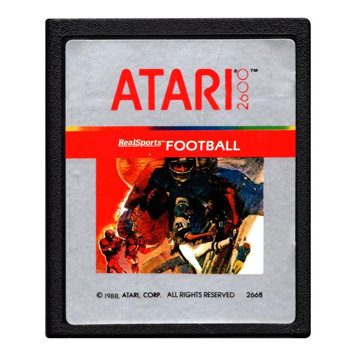 Atari 2600 RealSports Football (Losse Cassette), Spelcomputers en Games, Games | Overige, Zo goed als nieuw, Verzenden