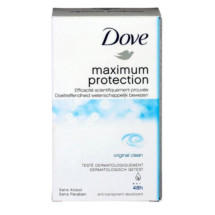 Dove Maximum Protection Original Clean Antitranspirant Stick, Sieraden, Tassen en Uiterlijk, Uiterlijk | Lichaamsverzorging, Nieuw