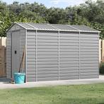 vidaXL Tuinschuur 191x300x198 cm gegalvaniseerd staal, Verzenden, Nieuw