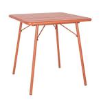 Inklapbare Tafel | Staal | Terracotta | In-/Outdoor |, Zakelijke goederen, Horeca | Keukenapparatuur, Verzenden, Nieuw in verpakking
