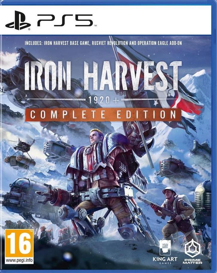 Iron Harvest Complete Edition (PlayStation 5), Spelcomputers en Games, Games | Sony PlayStation 4, Gebruikt, Vanaf 12 jaar, Verzenden