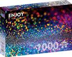 Multicolor Glitter Puzzel (1000 stukjes) | Enjoy Puzzle -, Hobby en Vrije tijd, Denksport en Puzzels, Verzenden, Nieuw