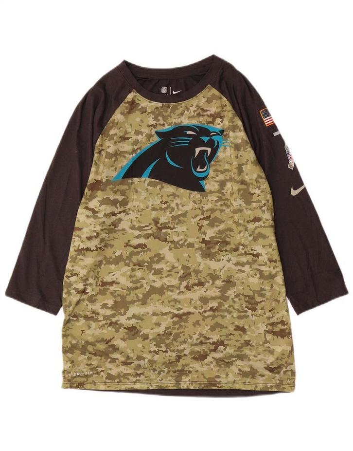 NIKE Mens Athletic Cut Graphic Top 3/4 Sleeve Medium Khaki, Kleding | Heren, Overhemden, Verzenden