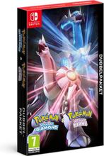 Switch Pokemon Brilliant Diamond & Shining Pearl Dual Pack, Zo goed als nieuw, Verzenden
