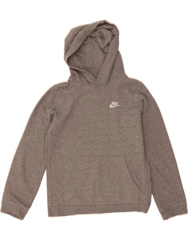 NIKE Boys Hoodie Jumper 12-13 Years Large  Grey Cotton, Kleding | Heren, Truien en Vesten, Verzenden
