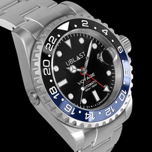 Ublast - Voyage Pro Diver GMT - Automatic Swiss -, Sieraden, Tassen en Uiterlijk, Horloges | Heren