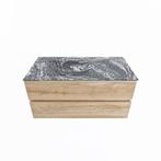 MONDIAZ VICA-DLUX 100cm badmeubel onderkast Washed Oak 2, Ophalen of Verzenden, Nieuw, Bad