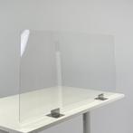 Plexiglas Bureauscherm - 59 x 140 cm, Ophalen of Verzenden, Gebruikt