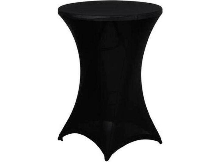 Alpina Tafelrok Statafel - Zwart - Hoes voor statafel -, Huis en Inrichting, Tafels | Eettafels, Nieuw, Verzenden