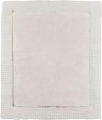 Meyco Baby Wafel Teddy boxkleed - greige - 80x100cm, Verzenden, Nieuw