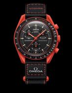 Swatch - Omega x Swatch Moonswatch Mission on Earth Lava -, Sieraden, Tassen en Uiterlijk, Horloges | Heren, Nieuw