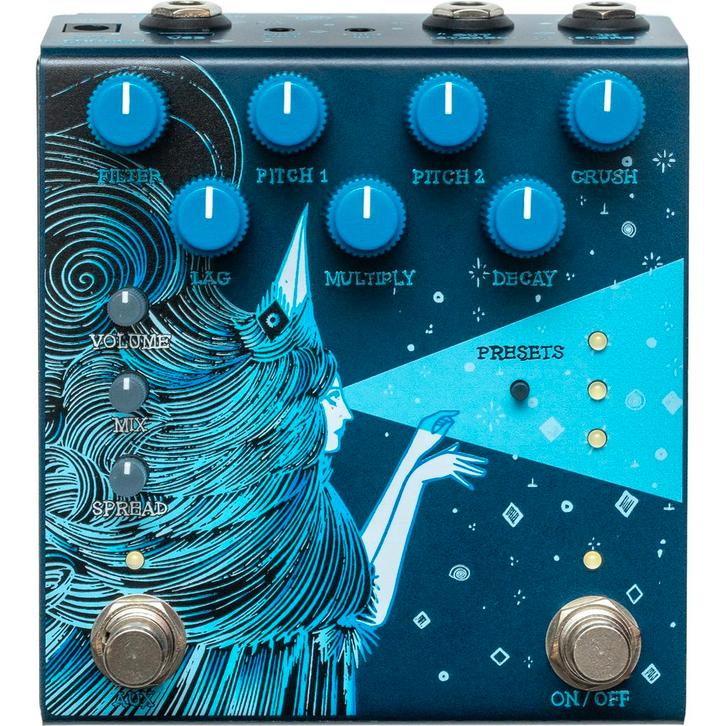 Old Blood Noise Endeavors Dark Star Stereo Flagship Reverb, Muziek en Instrumenten, Versterkers | Bas en Gitaar, Verzenden
