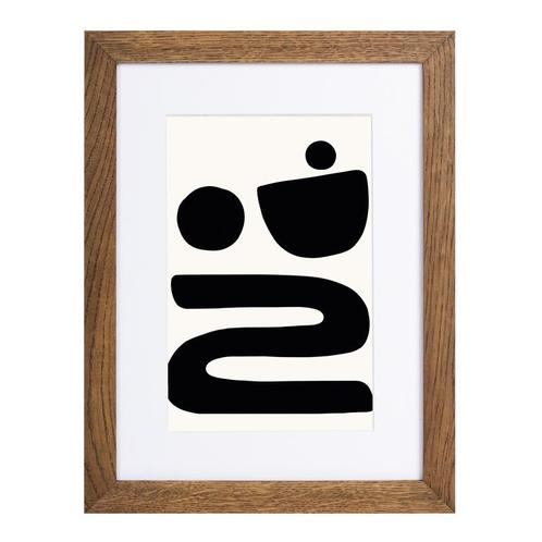 Vintlux Fotolijst Vesterby Massive - Eiken Donker 60x70 cm, Huis en Inrichting, Woonaccessoires | Lijsten