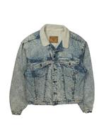 Vintage Rocky Light Washed Denim Jacket maat L, Rocky, Ophalen of Verzenden, Zo goed als nieuw