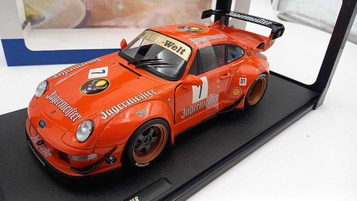 Solido 1:18 - Modelauto - Porsche RWB Jagermeister 2020 -, Hobby en Vrije tijd, Modelauto's | 1:5 tot 1:12