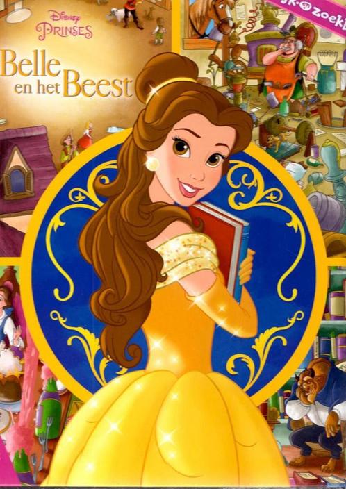 Belle en het Beest kijk- en zoekboek 9781503729308, Boeken, Overige Boeken, Gelezen, Verzenden