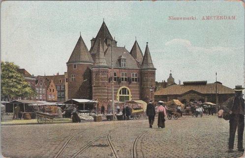 AMSTERDAM - Nieuwmarkt, Verzamelen, Ansichtkaarten | Nederland, Verzenden