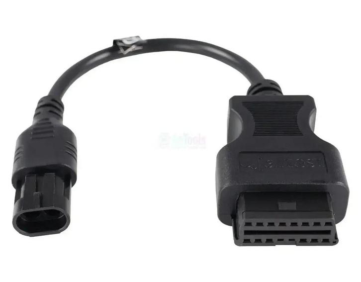 Jaltest (JDC614A) | Mercury (A9) 2-pins OBD – 16-pins OBD2 V, Auto diversen, Autogereedschap, Nieuw, Verzenden
