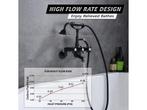 Sumerain - Vintage Wall Mount Clawfoot Tub Faucet - Matte, Huis en Inrichting, Verzenden, Nieuw