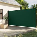 vidaXL Windscherm uittrekbaar 200x500 cm donkergroen, Tuin en Terras, Verzenden, Nieuw