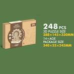 PlayfulMario Reuzenrad met muziek Houten Modelbouwset 248..., Verzenden, Nieuw