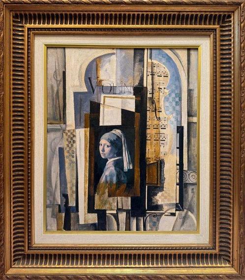 Aram Koupetzian (1928-2017) - Violino - Vermeer - La Jeune, Antiek en Kunst, Kunst | Schilderijen | Klassiek