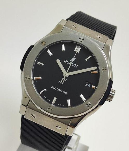 Hublot - Classic Fusion Titanium - 511.NX.1171.LR - Heren -, Sieraden, Tassen en Uiterlijk, Horloges | Heren