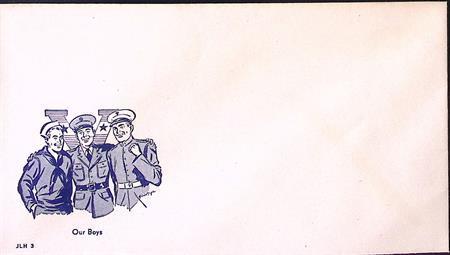 Amerikaanse envelop WWII (lijst optie), Verzamelen, Militaria | Tweede Wereldoorlog, Verzenden