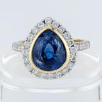 GRS - Sri Lankan (Blue) Sapphire (5.80) Ct & Diamond Combo