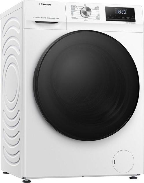 Hisense Wfqa1014evjm Wasmachine 10kg 1400t, Witgoed en Apparatuur, Wasmachines, Zo goed als nieuw, Voorlader, 85 tot 90 cm, Ophalen of Verzenden