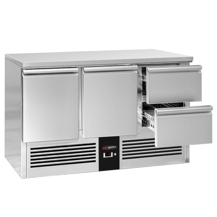 GGM Gastro | Koelwerkbank PREMIUM - 1370x700mm - 2 deuren &, Zakelijke goederen, Horeca | Keukenapparatuur, RVS Meubilair, Verzenden