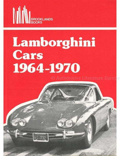 LAMBORGHINI CARS 1964-1970 ( BROOKLANDS), Boeken, Auto's | Boeken
