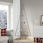 vidaXL Kerstdecoratie kerstboom 210 cm metaal zwart, Verzenden, Nieuw