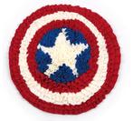 Snuffelmat Captain America 50cm (Hond, Snuffelmatten), Dieren en Toebehoren, Ophalen of Verzenden, Nieuw