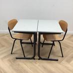 Tweedehands complete school set Galvanitas, 10 stoelen + 10, Huis en Inrichting, Stoelen, Ophalen of Verzenden, Gebruikt, Hout