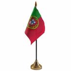 Portugal versiering tafelvlag 10 x 15 cm - Portugal versie.., Ophalen of Verzenden, Nieuw