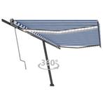 vidaXL Luifel automatisch met LED en windsensor 500x300 cm, Tuin en Terras, Verzenden, Nieuw