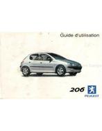 2002 PEUGEOT 206 INSTRUCTIEBOEKJE FRANS