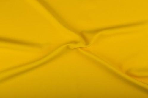 Polyester stof geel - 50m effen stof op rol, Hobby en Vrije tijd, Stoffen en Lappen, Verzenden