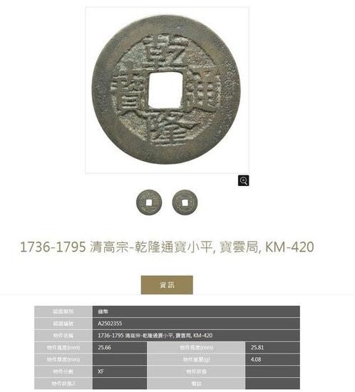 China, Qing-dynastie Qian Long (1735-1796). 1 Cash 1736-1850, Postzegels en Munten, Munten | Azië